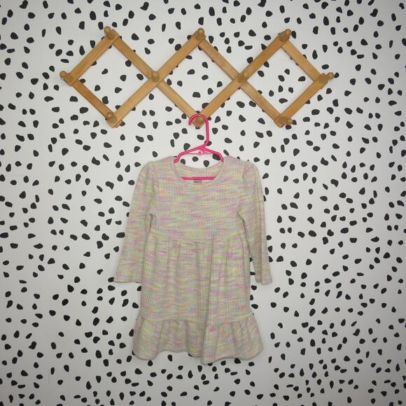 Jumping Beans All Day Play Long Sleeve Toddler Dress - Picture 1 of 5